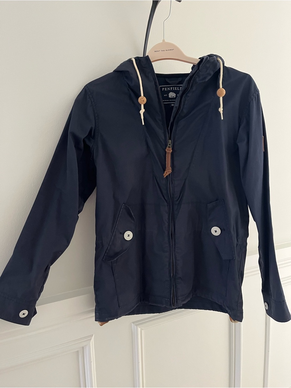 Penfield Navy Waxed Jacket (Unisex)